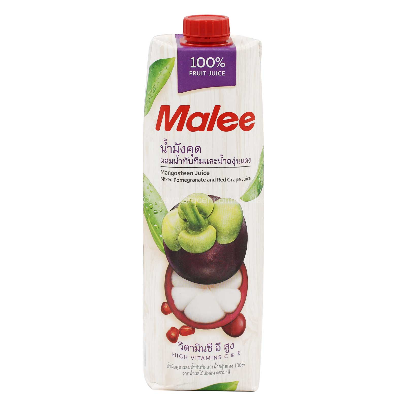 Malee 100 Mangosteen Juice (New) 1000ml